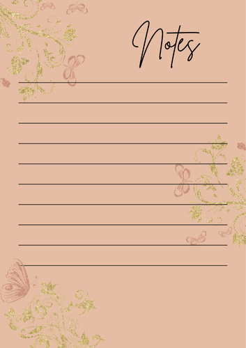 Printable Notes (Complete) by digitalnotesss - Raket.PH
