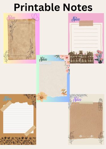 Notes Imate Printable Notes (Complete) by digitalnotesss - Raket.PH