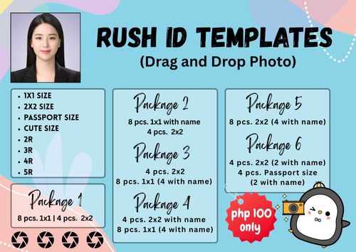 Rush Is Sample Rush Id Template Designer by ayra_palo - Raket.PH
