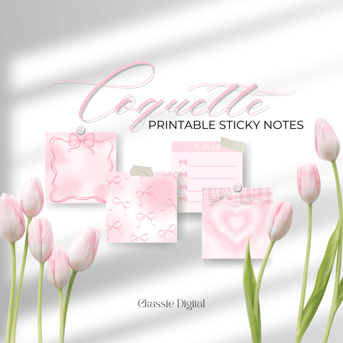 Printable Sticky Notes design by mariaagliam0407 - Raket.PH