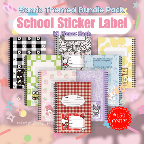 Label Note Sanrio Printable School Labels by artnishei - Raket.PH