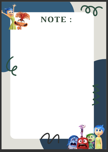 Inside Out Border Inside Out: Core Memory 2 Piece Print And Cut Kit