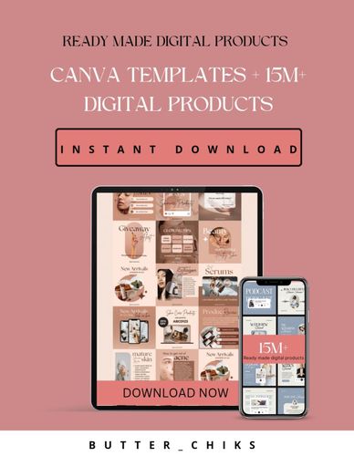 Canva Digital Products & Templates – Ready-to-Use & Customizable by ...