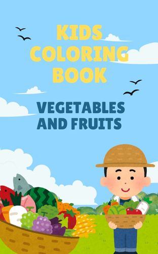 Fruits and Vegetables Coloring Book for kids by mimiii_digitals - Raket.PH