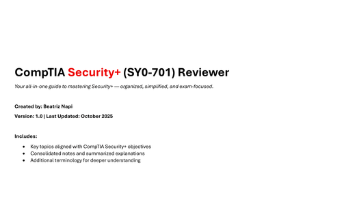 CHRA Reviewer by jackielousavella - Raket.PH