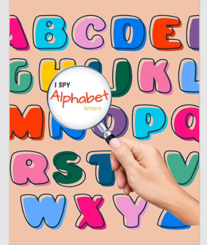 Alphabet Worksheets ( I spy Vowels) by mayemarisser - Raket.PH