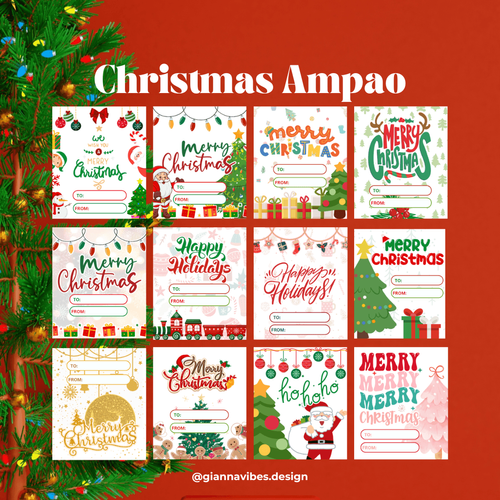3D Ampao- Money - Envelope - Christmas- Templates by camillejcarandang ...