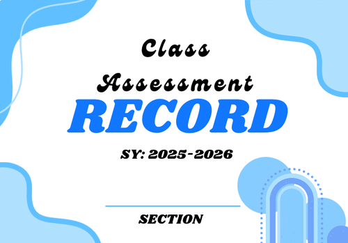 Class Record by jennyrose_gigante - Raket.PH
