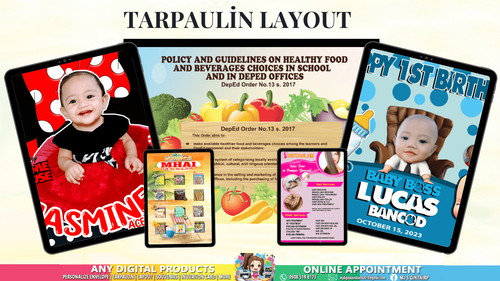 Tarpaulin Layout for any Occasion by deecreative - Raket.PH