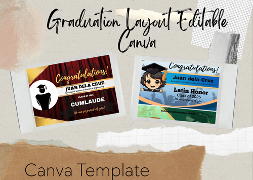 Graduation Layout by mikasdesign - Raket.PH
