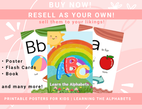 Printable Learning Posters for Kids by mommyshiene - Raket.PH
