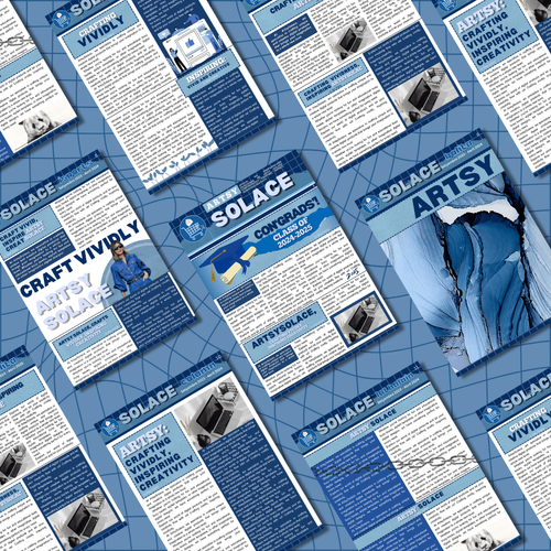 School Paper Layout Design Feature School Paper Layout A4 Size with 8-12 pages(Made with Canva) by ...
