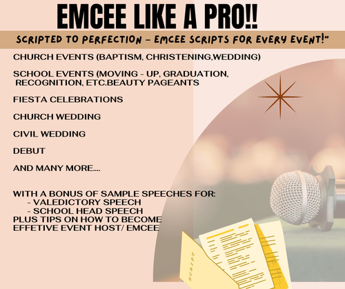Emcee Script by lanzrelativo - Raket.PH