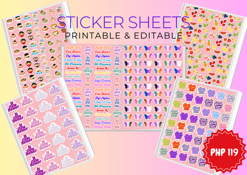 Editable Sticker Card Art Commission for Stickers by dreamycreatives - Raket.PH