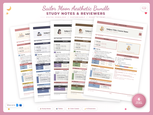 Aesthetic Reviewer Maker for Students by bucadjessamae95 - Raket.PH